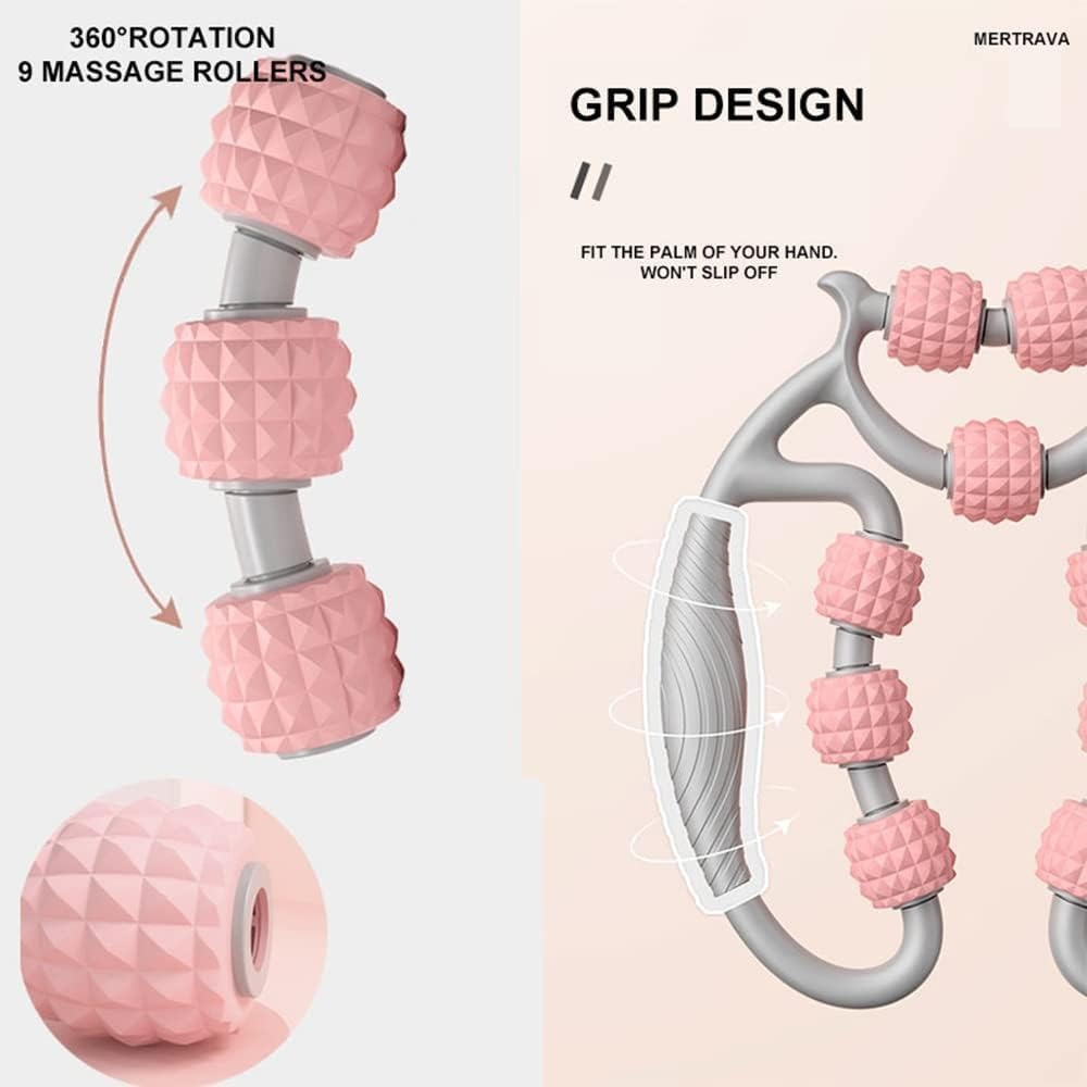9 Wheels Roller Muscle Relaxation