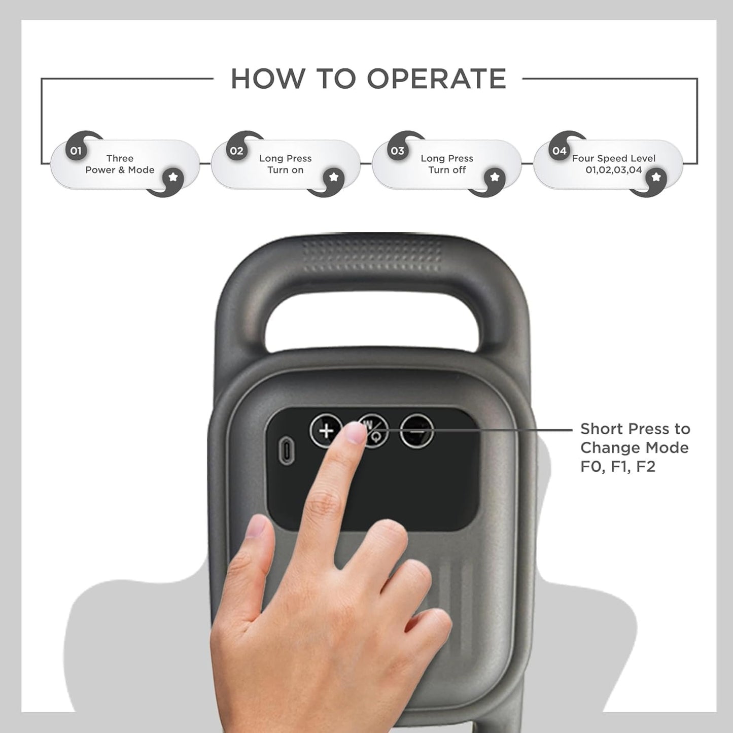 4 Heads Massager Machine for Pain Relief